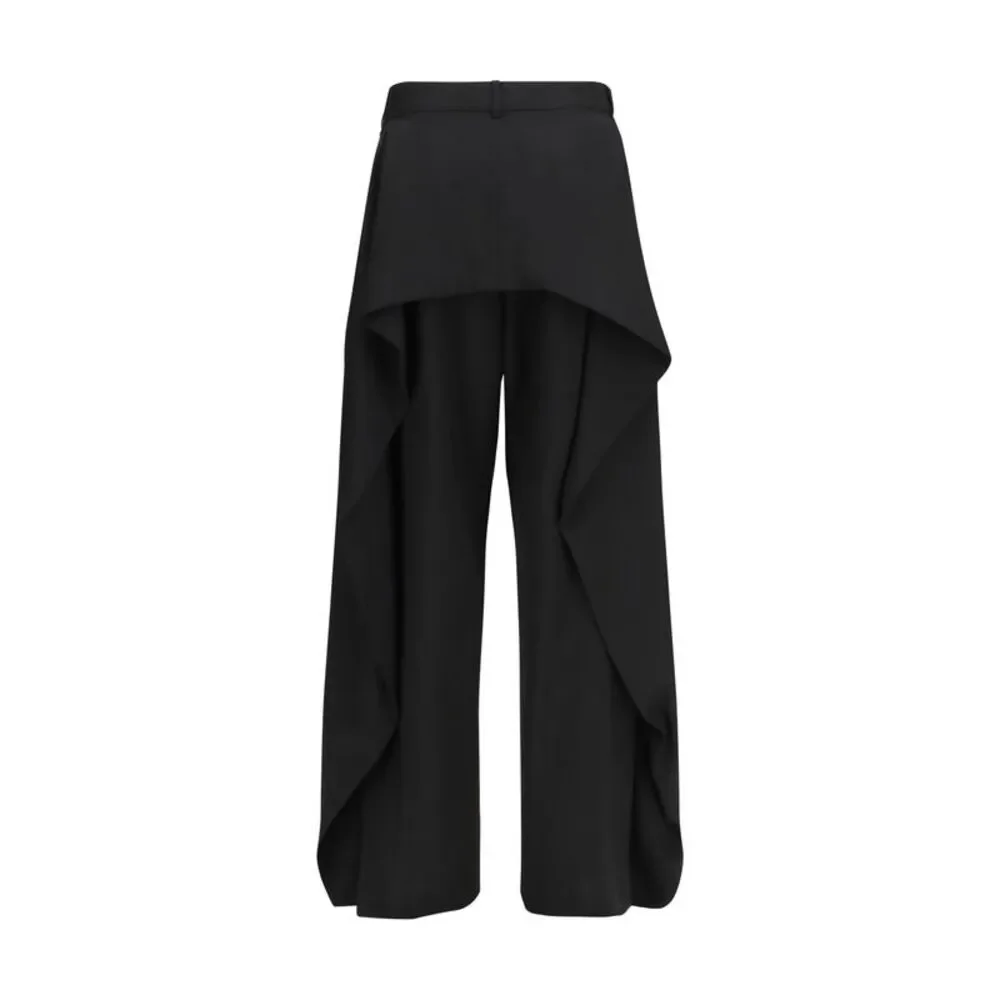 Loewe Women Draped Wool Pants - Picture 2 of 3